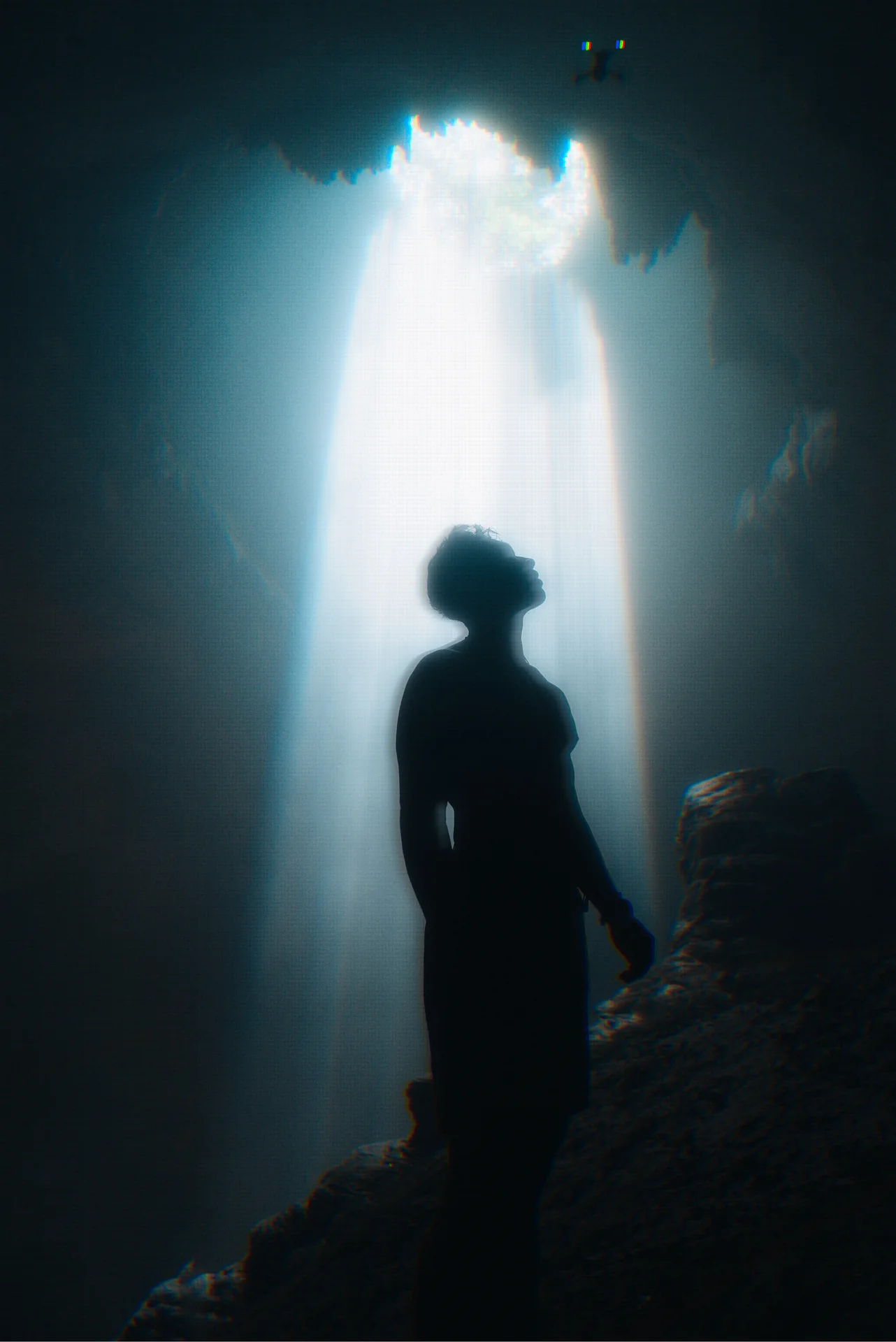 Cave silhouette